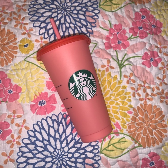 Starbucks Accessories - NWT PINK STARBUCKS COLOR CHANGING CUP